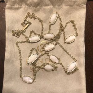 Kendra Scott White Kellie necklace